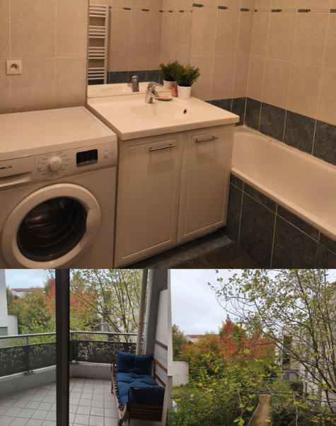 Appartement - 50 m² - 2 pièces