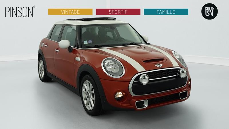 Mini 5 portes Hatch Mini Cooper s 192 ch Bva6 Finition Chili
