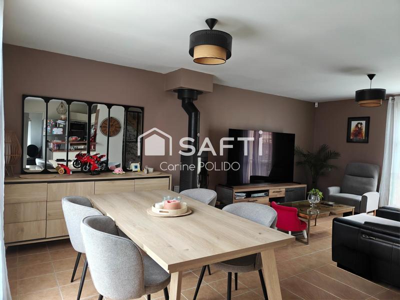 Maison - 104 m² - 6 pièces