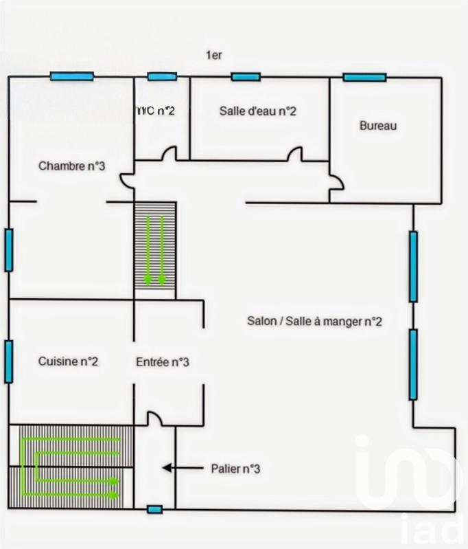 Maison - 200 m² - 8 pièces