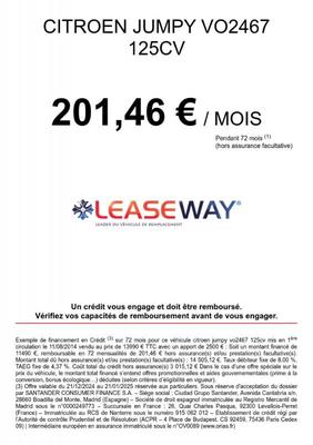 Citroën Jumpy Fg 27 L1h1 Hdi 125 Fap Business