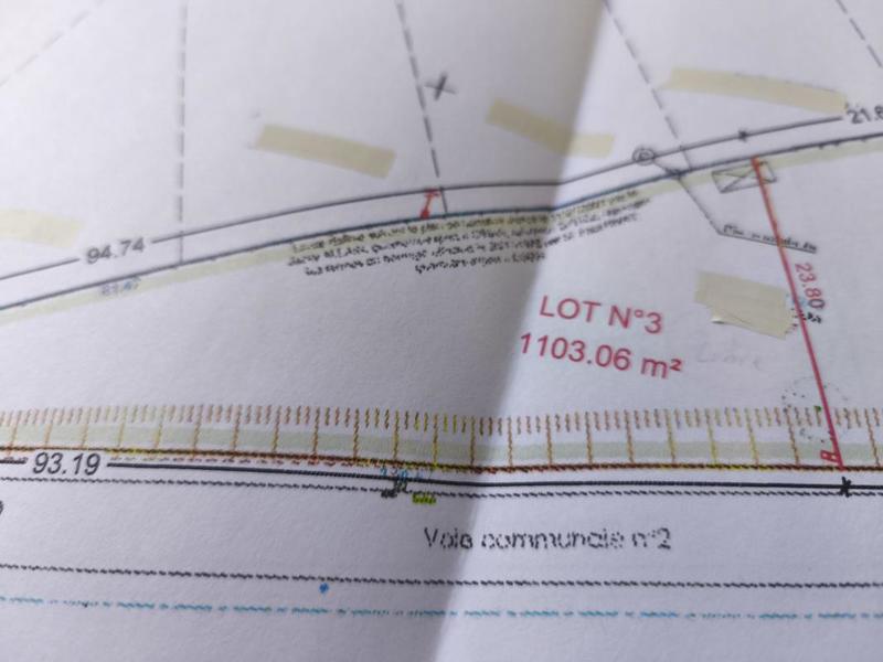 Terrain - 1 103 m²