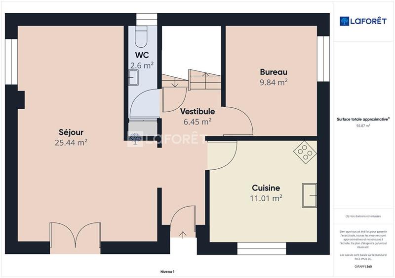 Maison - 100 m² - 5 pièces