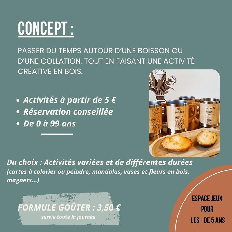 Les cafés créatifs - Atelier d'Elcy