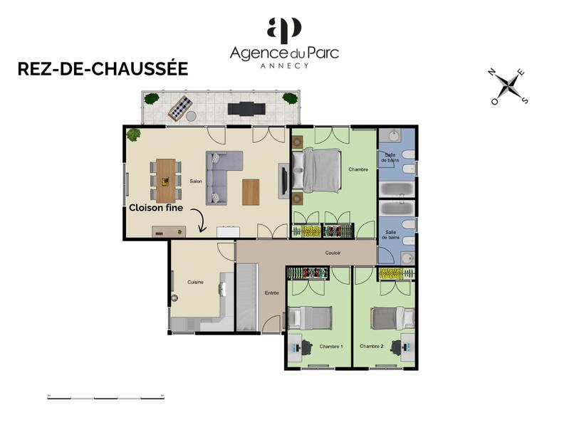 Maison - 150 m² - 6 pièces