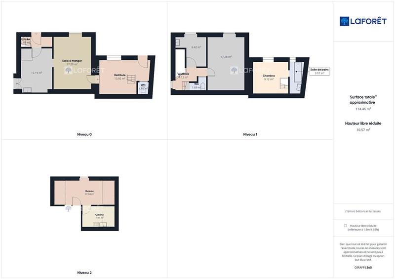 Maison - 92 m² - 6 pièces