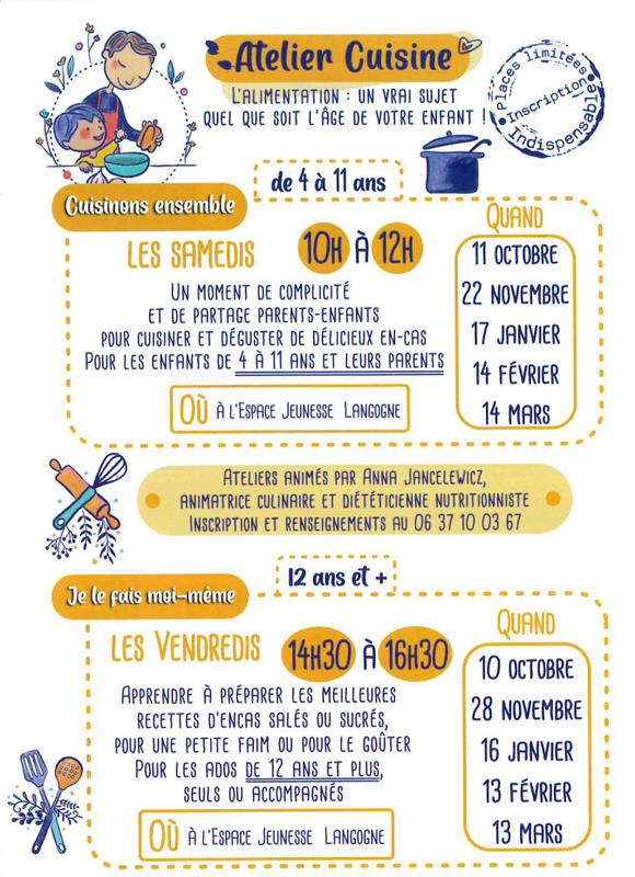 Instants Famille - Ateliers Cuisine "Je le Fais Moi-Meme"