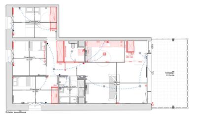 Appartement - 82 m² - 4 pièces