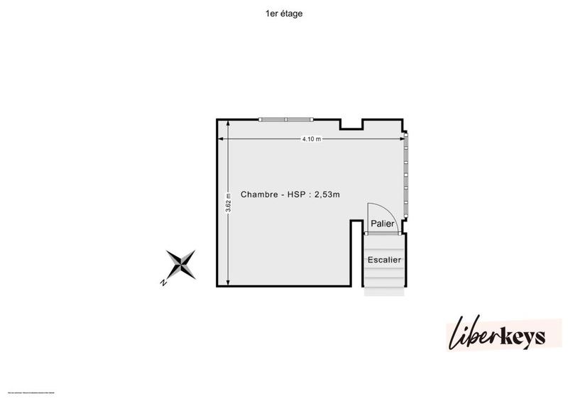 Maison - 60 m² - 3 pièces