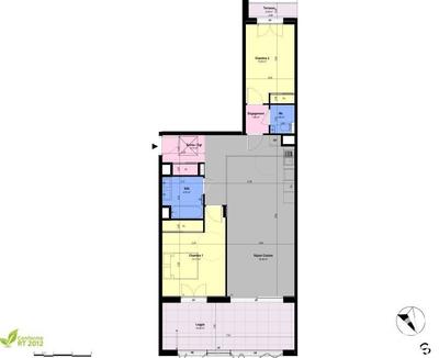 Appartement - 72 m² - 3 pièces