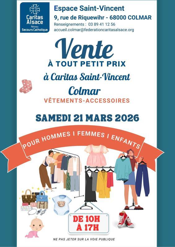 Braderie de vêtements et chaussures
