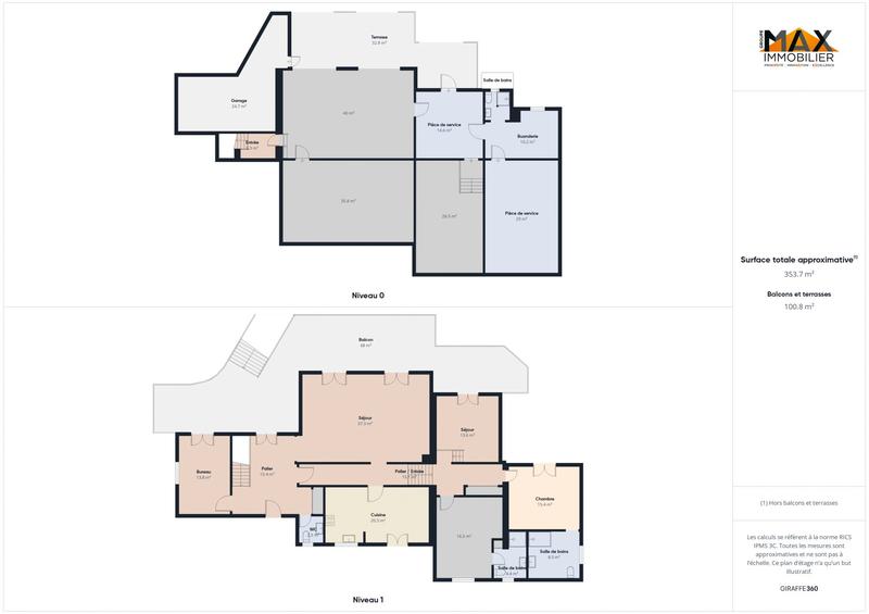 Maison ancienne - 165 m² - 5 pièces