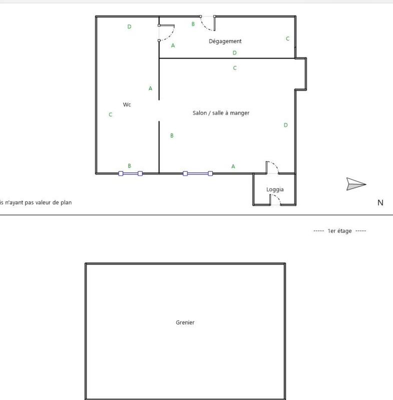 Maison - 27 m² - 2 pièces