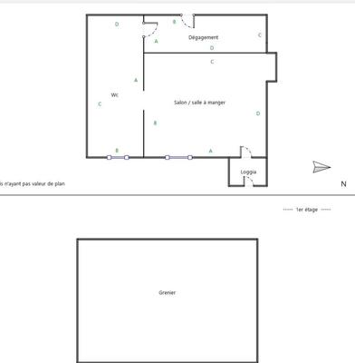 Maison - 27 m² - 2 pièces