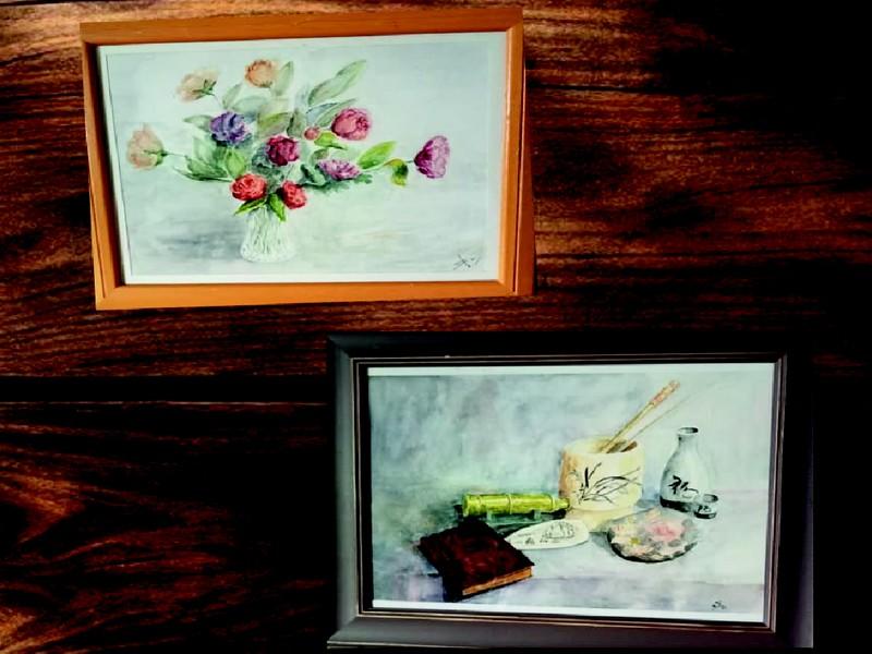 Exposition d'aquarelles de l'association "La Vache qui Lit" de Familly au Village Fromager - Livarot