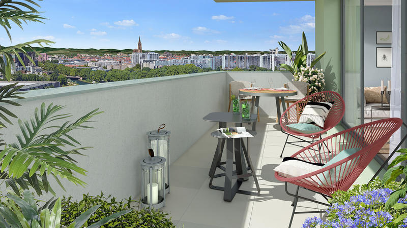 Appartement - 98 m² - 4 pièces