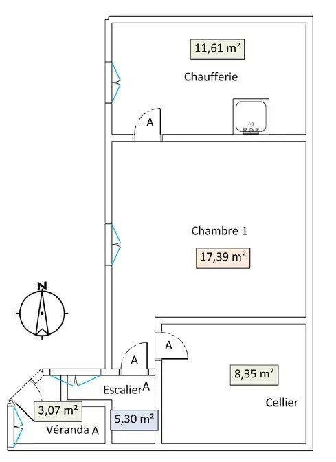Maison - 115 m² - 6 pièces