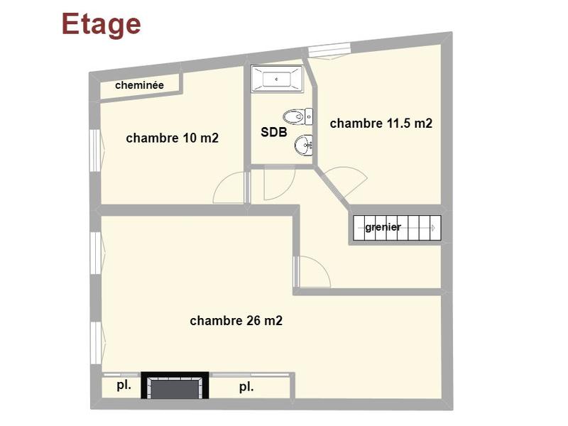 Maison - 114 m² - 5 pièces