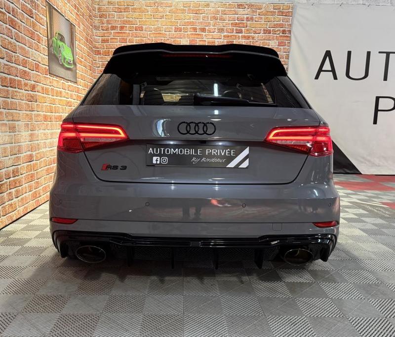 Audi Rs3 Sportback 2.5 Tfsi 400 Quattro s tronic ( 100 % Origine / Toit Ouvrant 6 Mois de Garantie )