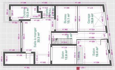 Maison - 260 m² - 10 pièces