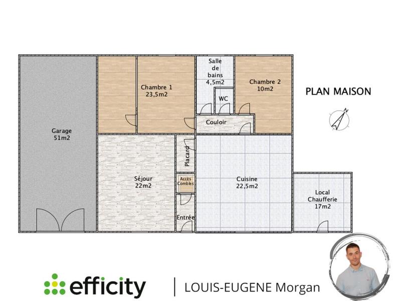 Corps de ferme - 811 m² - 4 pièces