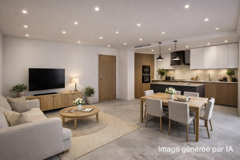 Appartement - 50 m² - 2 pièces