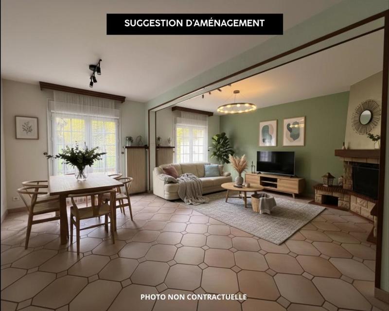 Maison - 92 m² - 5 pièces