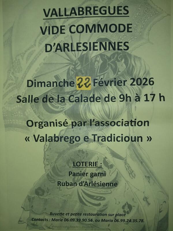 Vide commode d'arlésiennes