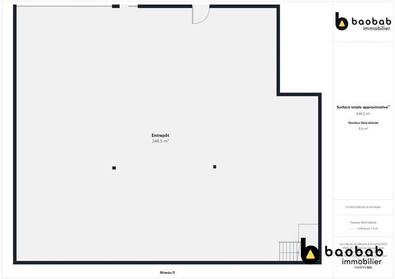 Local d'activités - 400 m²