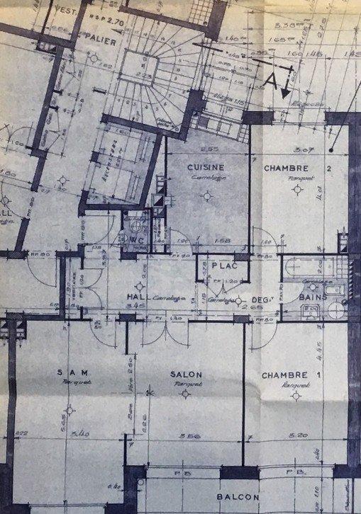 Appartement - 92 m² - 4 pièces