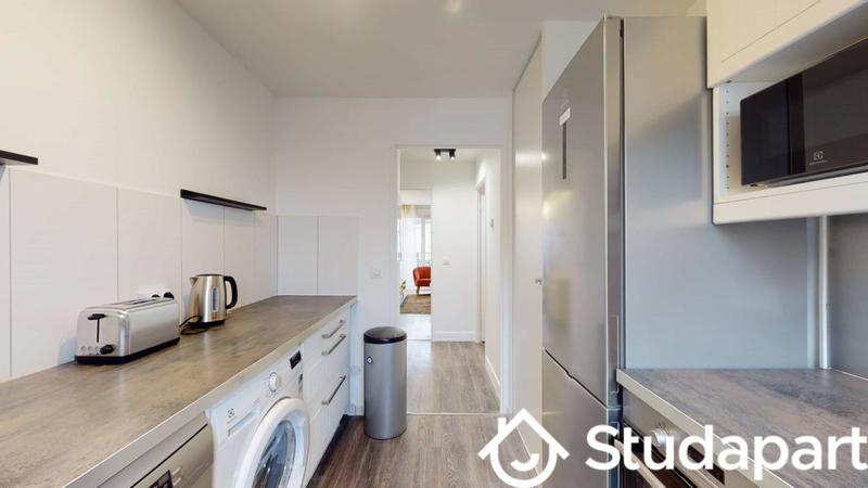 Chambre - 9 m² - 1 pièce