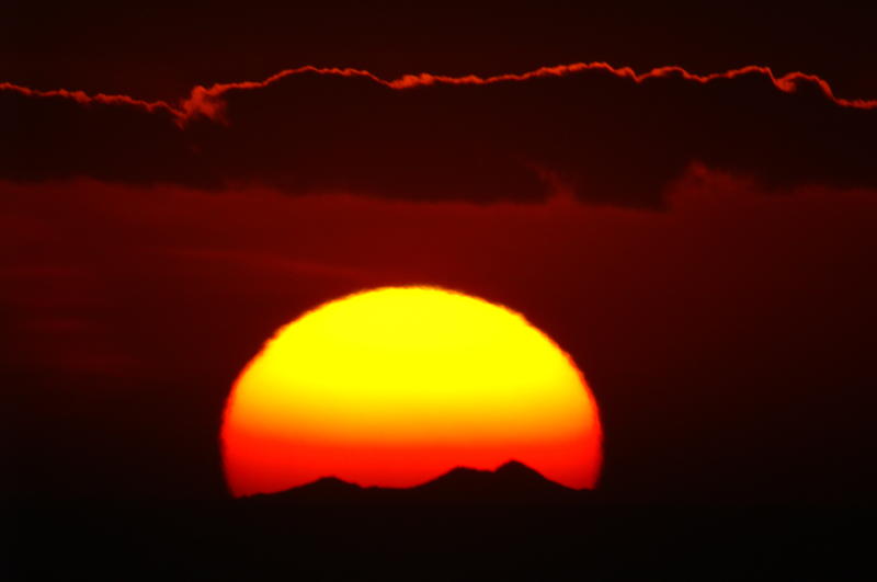 Observation libre de la Chaîne du Mont Canigou
