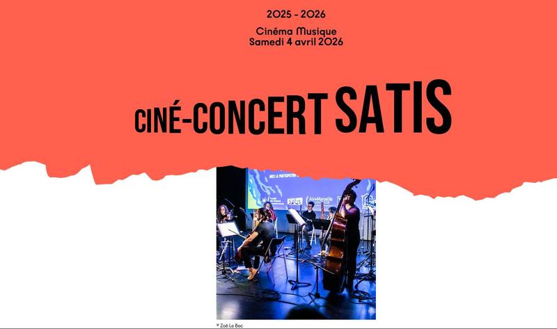 Ciné-concert Satis à la Criée