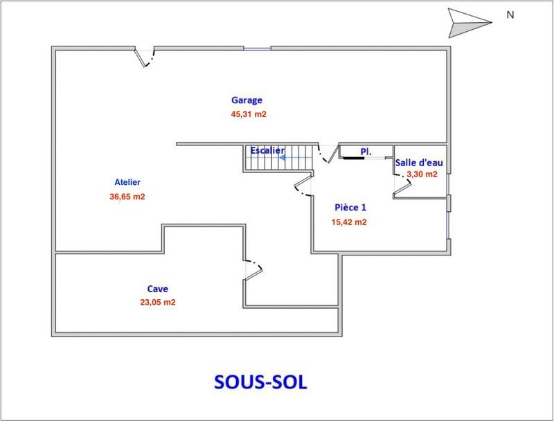 Maison - 98 m² - 4 pièces