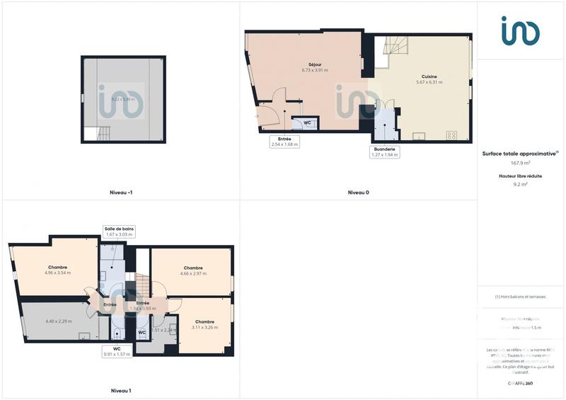 Maison - 140 m² - 5 pièces