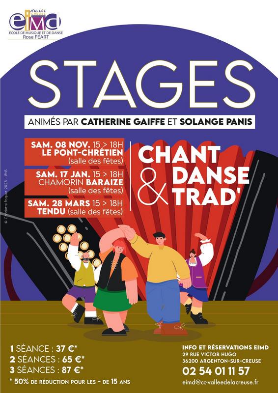 Stage chant et danse trad'
