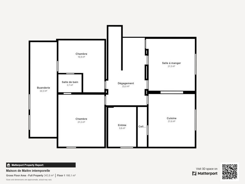 Maison de maîtres - 305 m² - 12 pièces
