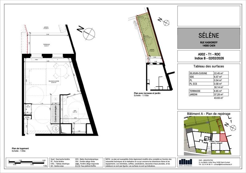 Appartement - 30 m² - 1 pièce