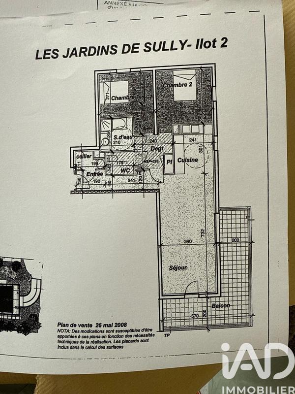 Appartement - 74 m² - 3 pièces