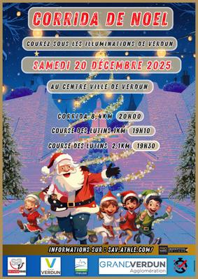 Corrida de noël - course pédestre