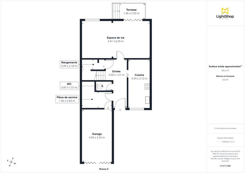 Maison - 92 m² - 4 pièces