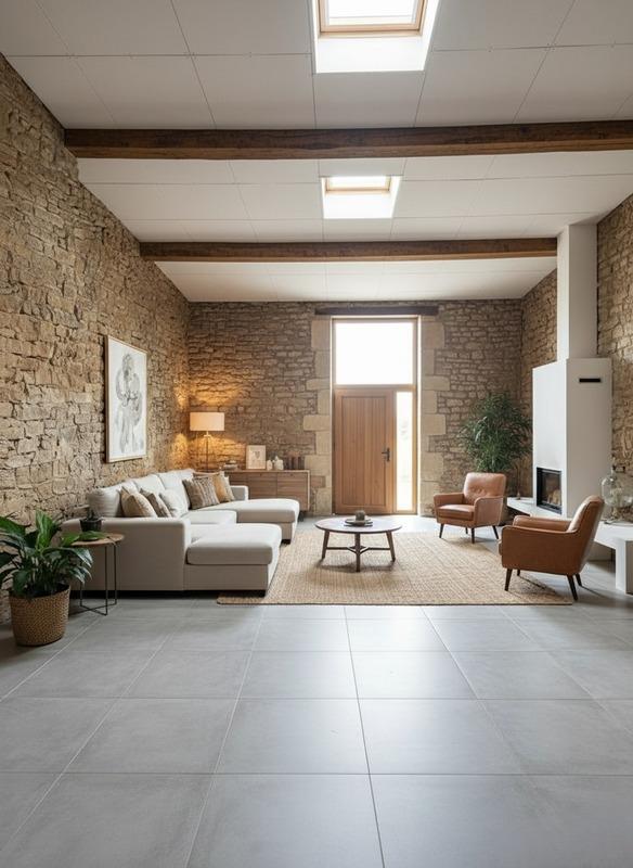 Maison de village - 89 m² - 6 pièces