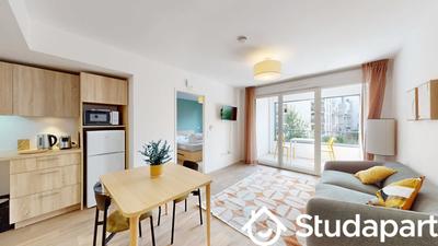 Chambre - 14 m² - 1 pièce