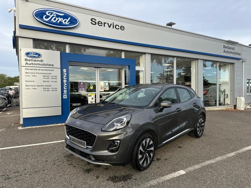 Ford Puma 1.0 Flexifuel 125 ch mHEV s&amp;S Bvm6 Titanium