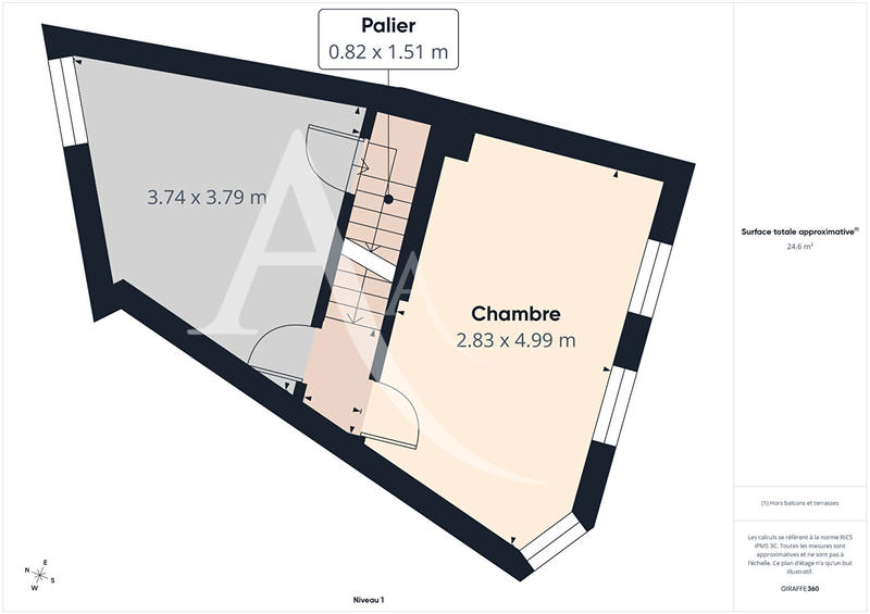 Maison - 87 m² - 4 pièces