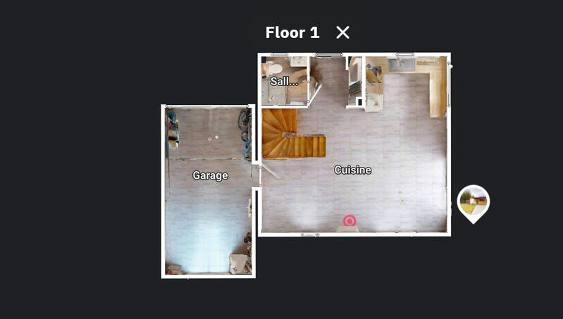 Maison - 85 m² - 4 pièces