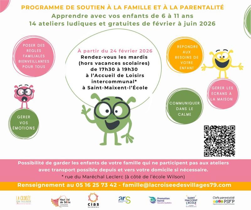 Programme de Soutien aux Familles et à la Parentalité