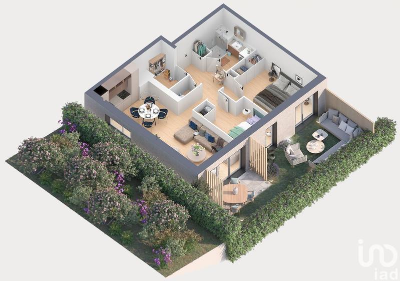 Appartement - 68 m² - 3 pièces