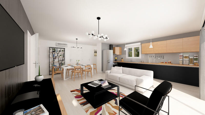 Maison - 90 m² - 4 pièces