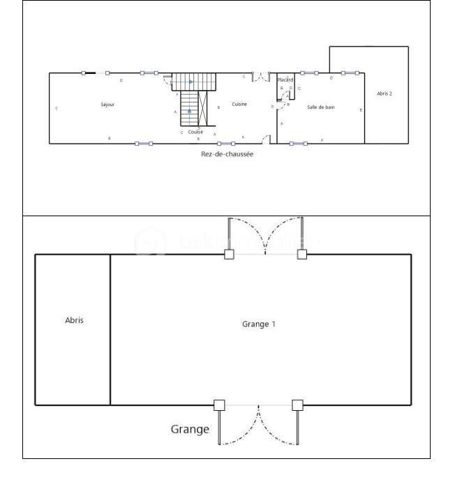 Longère - 94 m² - 5 pièces